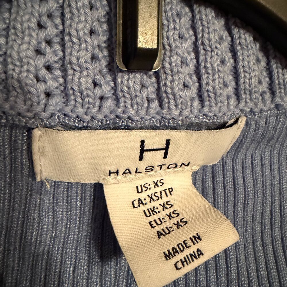 Halston Ribbed Sweater. Size Small - Picture 2 of 3